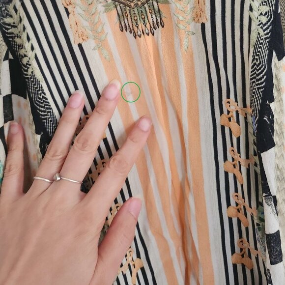 Camilla Salvador Secrets Short Dress With Tie Front Small b77 - Picture 14 of 14